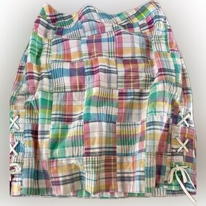 - NWOT Talbots mini Madras plaid skirt 4P
Preppy Staple Traditional Grandma chic